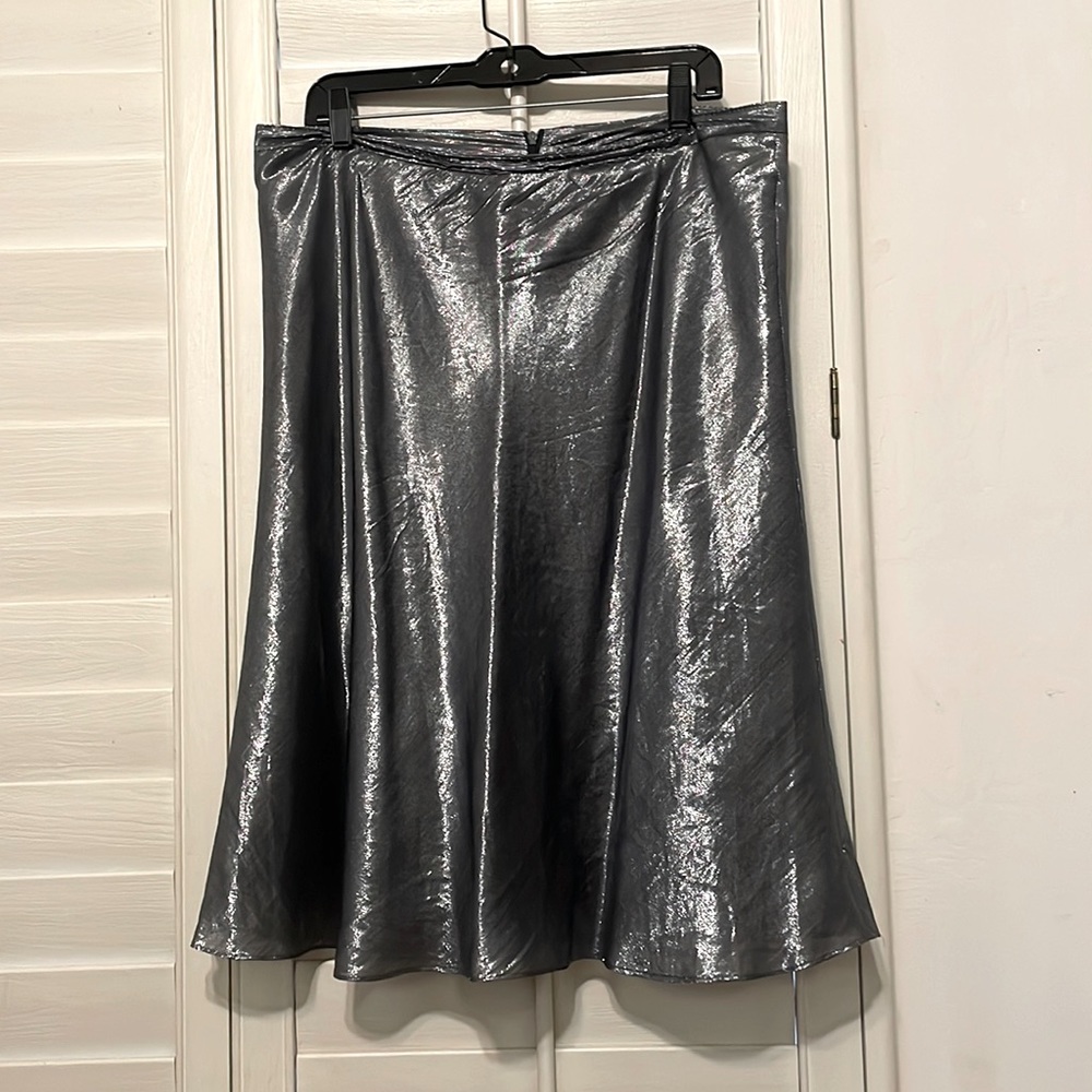 Metallic Banana Republic Skirt